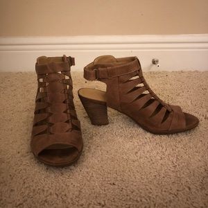 Open Toe Ankle Booties